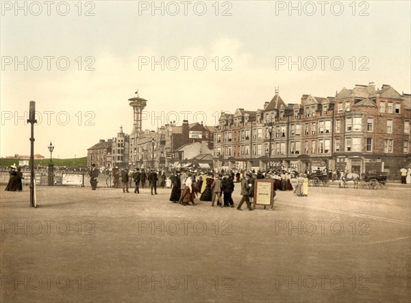 Parade and revolving tower.