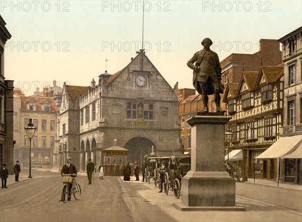 The square, Shrewsbury.