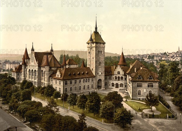 The Swiss National Museum in Zurich.