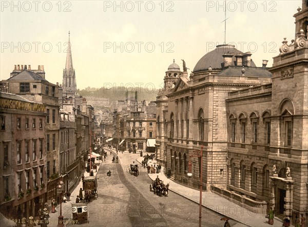 High Street in Bath.