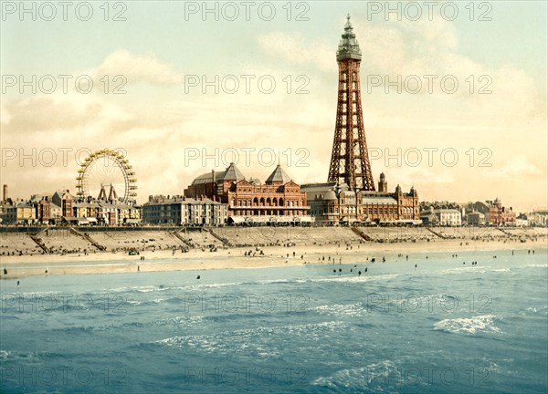 The tower in Blackpool.