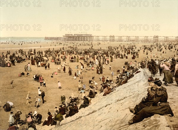 Strand von Blackpool.