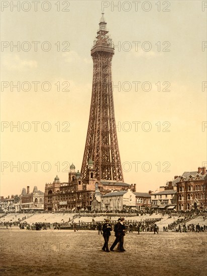 The tower in Blackpool.