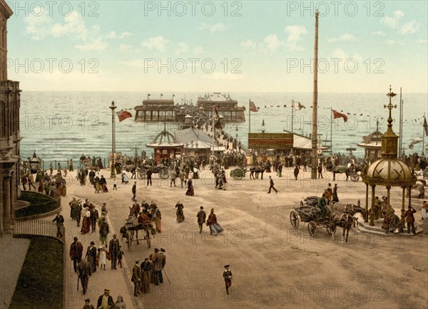 North pier in Blackpool.