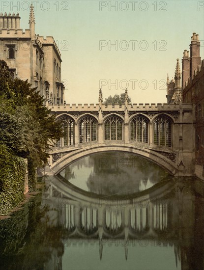 Bridge of sights in Cambridge.