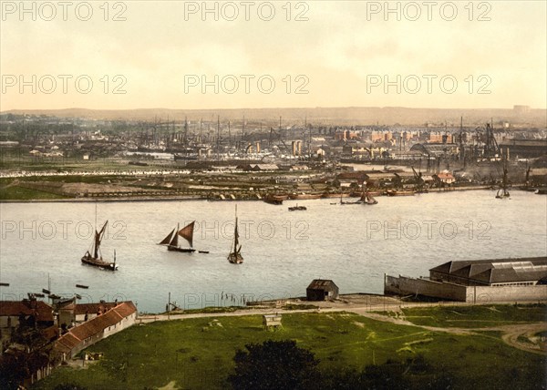 The dock yard of Chatham.