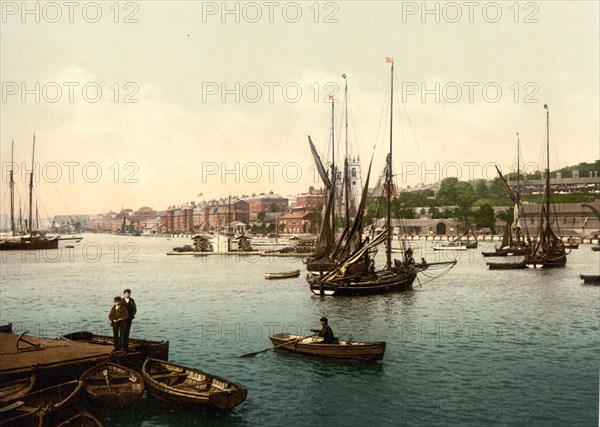 The medway of Chatham.