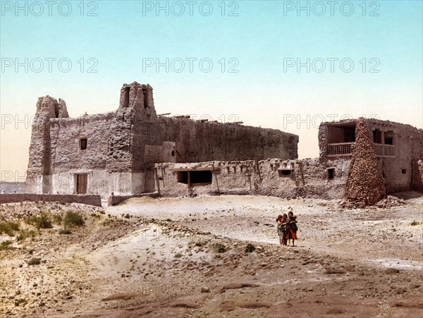 Alte Kirche im Pueblo of Acoma.