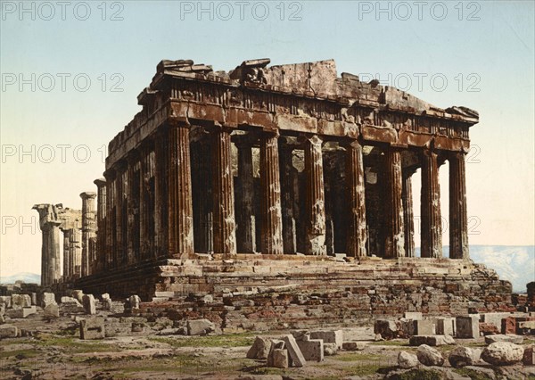 Parthenon in Athens.