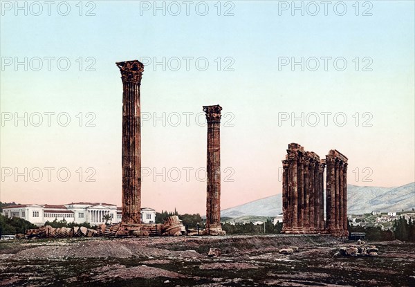 Temple of Jupiter Olympia.