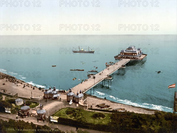 Victoria Pier in Folkestone.