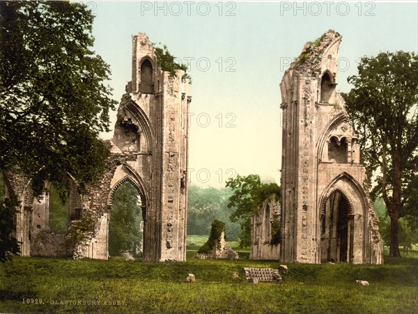 Glastonbury Abbey.