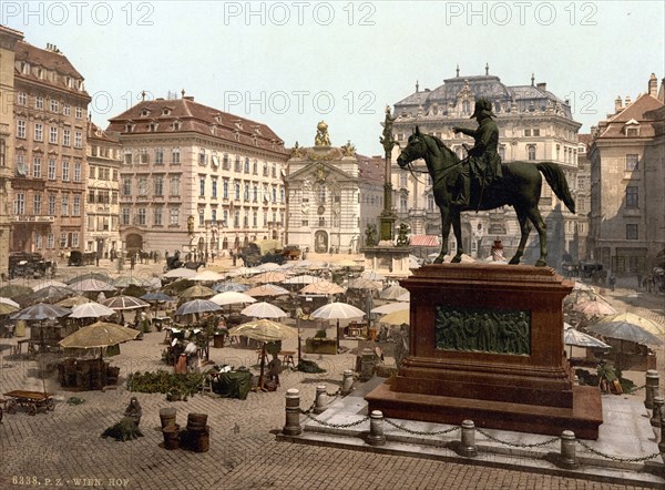 The market square.