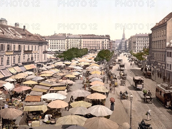 The Naschmarkt.