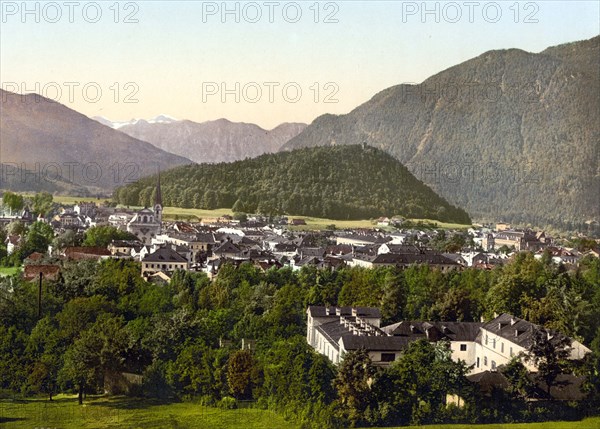 Bad Ischl with the Dachstein.