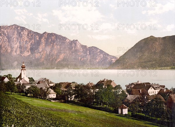 Unterach am Attersee.