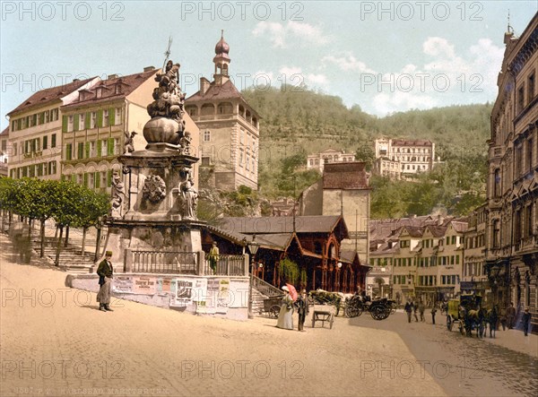 The Market Fountain Colonnade.