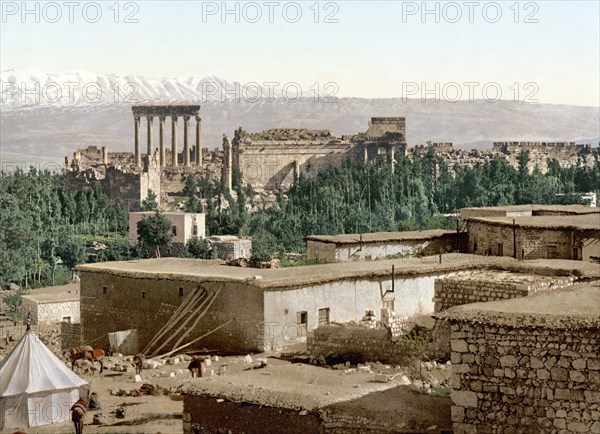 The Acropolis of Baalbek.