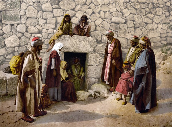 The tomb of Lazarus.