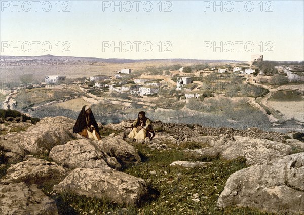 General view, Bethany, the Holy Land.