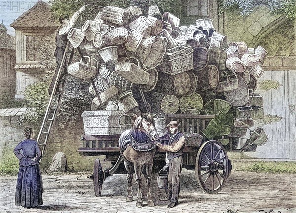 Rhineland trading cart.