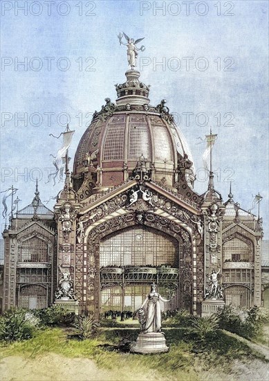 The Dome of Honour at the Paris Exhibition.