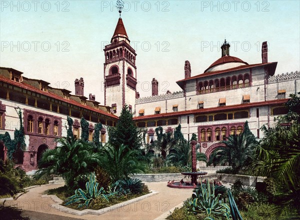 The court of the Ponce de Leon.