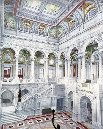 Central Stair Hall, Library of Congree.