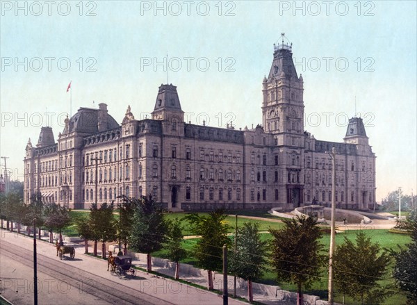 Parliament buildings.