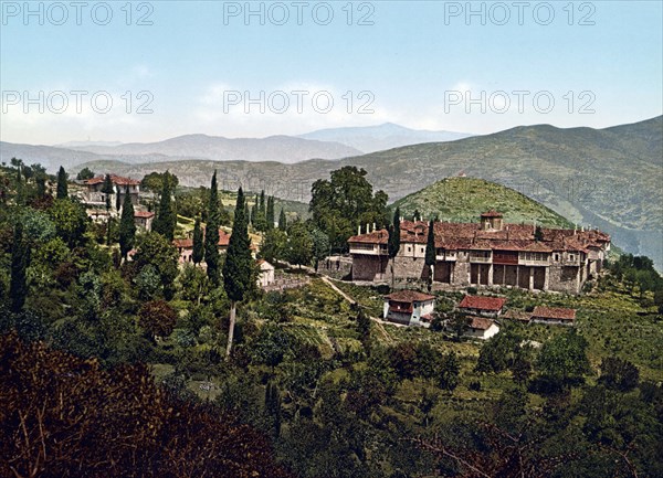 The monastery of Agia Lavra.