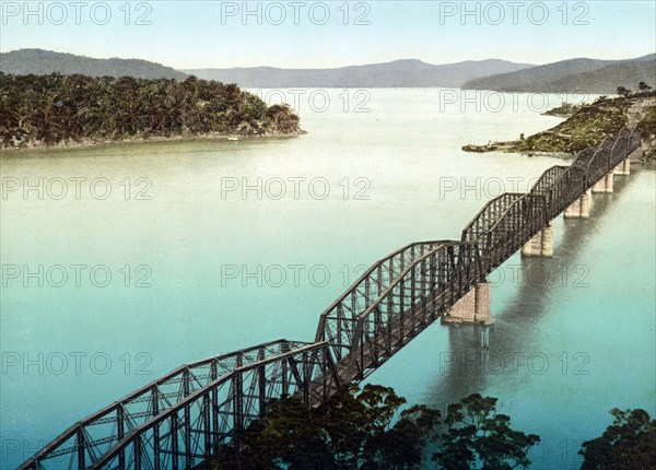 Hawkesbury River railway bridge is a heritage-listed railway bridge in New South Wales.