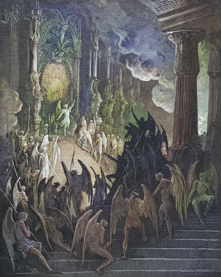 Illustration von Gustave Dore.