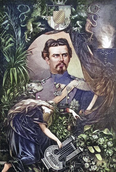 King Ludwig II of Bavaria.