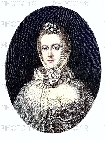 Franziska Theresia Imperial Countess of Hohenheim.