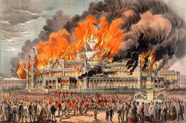 Fire of the New York Crystal Palace.