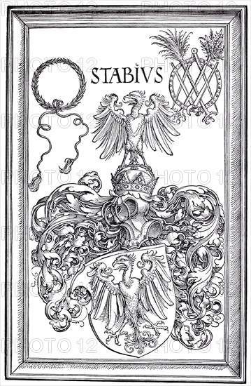 The coat of Arms of Johann Stabius.