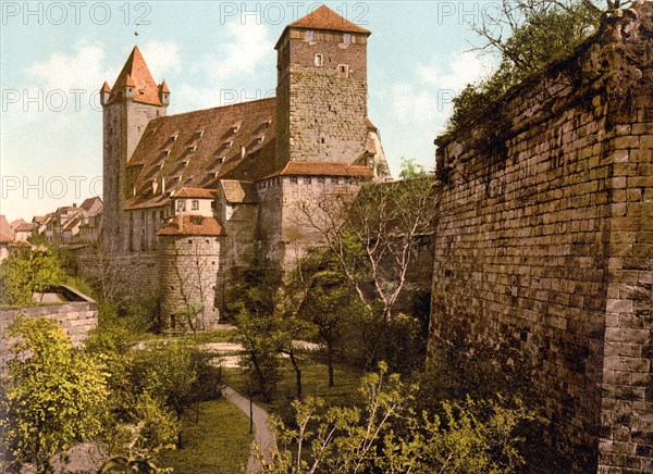 Nuremberg Castle with the Imperial Stables