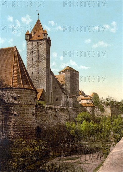 The Luginsland Tower in Nuremberg