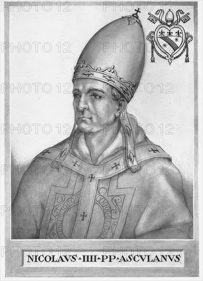 Nicholas IV (born 30 September 1227 in Lisciano