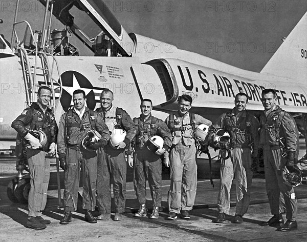 The Mercury Seven Astronauts