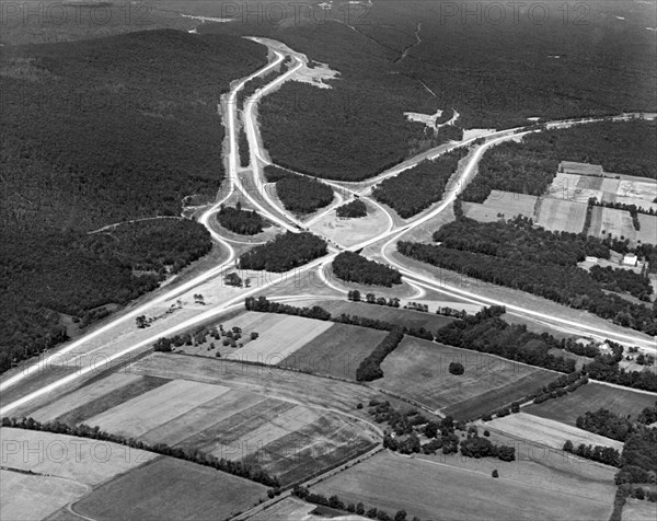 Rural Freeway Interchange