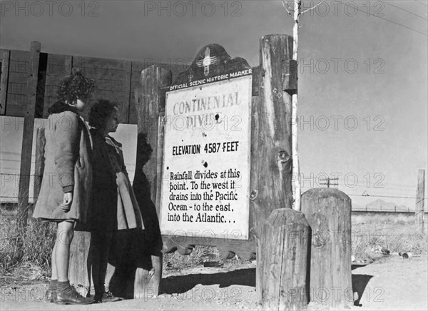 Continental Divide Marker