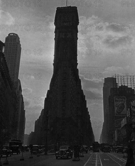 Dusk At Times Square