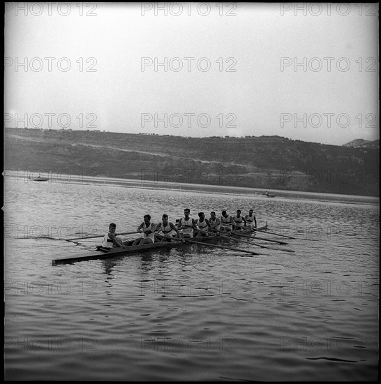 Olympic Games Rome 1960: The German Eight.