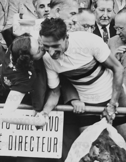 WC Varese 1951: Ferdi Kübler world champion.