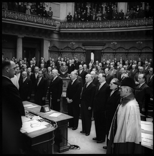 Federal Council, Swearing In ceremony; 1955.