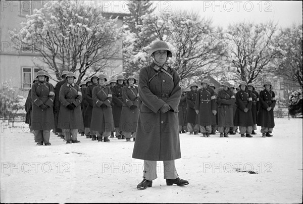 Members of women's military service; driver; medical orderly.