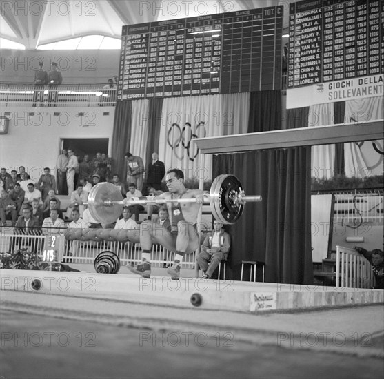 Olympic Games Rome 1960: Aziz Abdul.