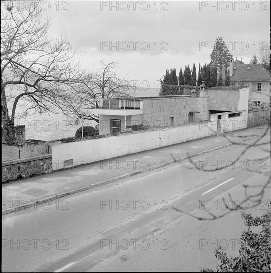 Le Corbusier house in Corseaux 1957.