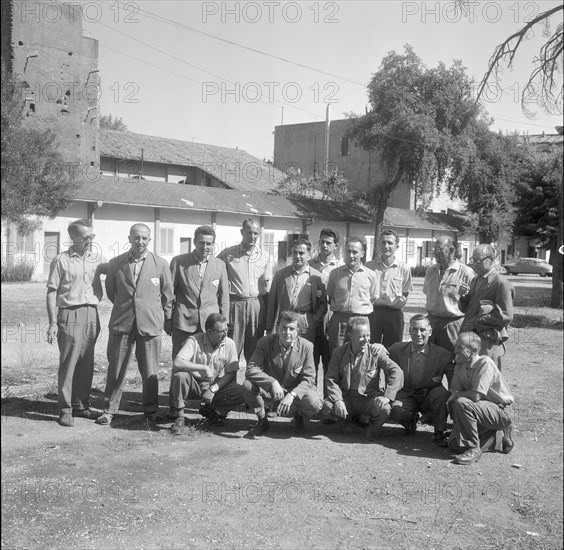 Rome 1960: The Ovomaltine team.